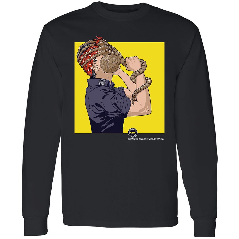 Long Sleeve T-Shirt - XFJ5VGWD - Black - 1