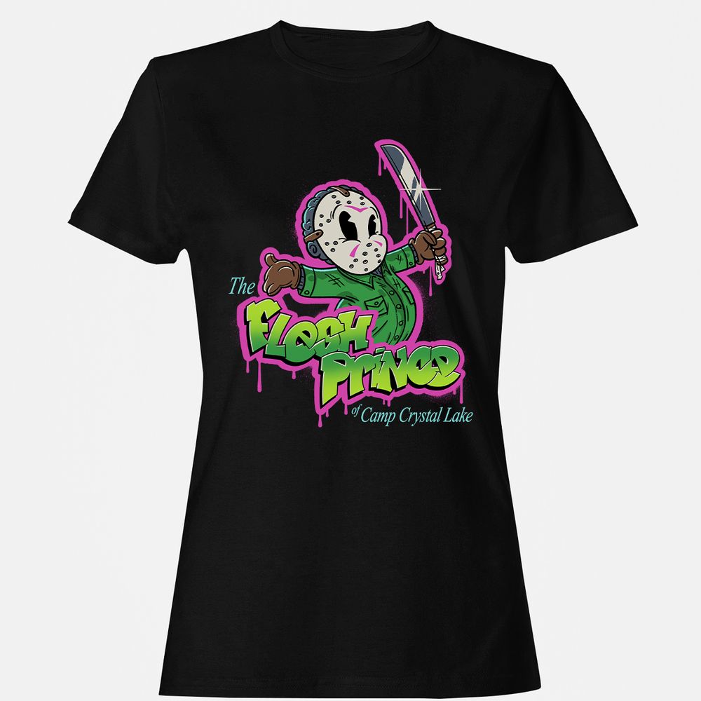 Women's T-Shirt - KZU81PEV - Black - 1