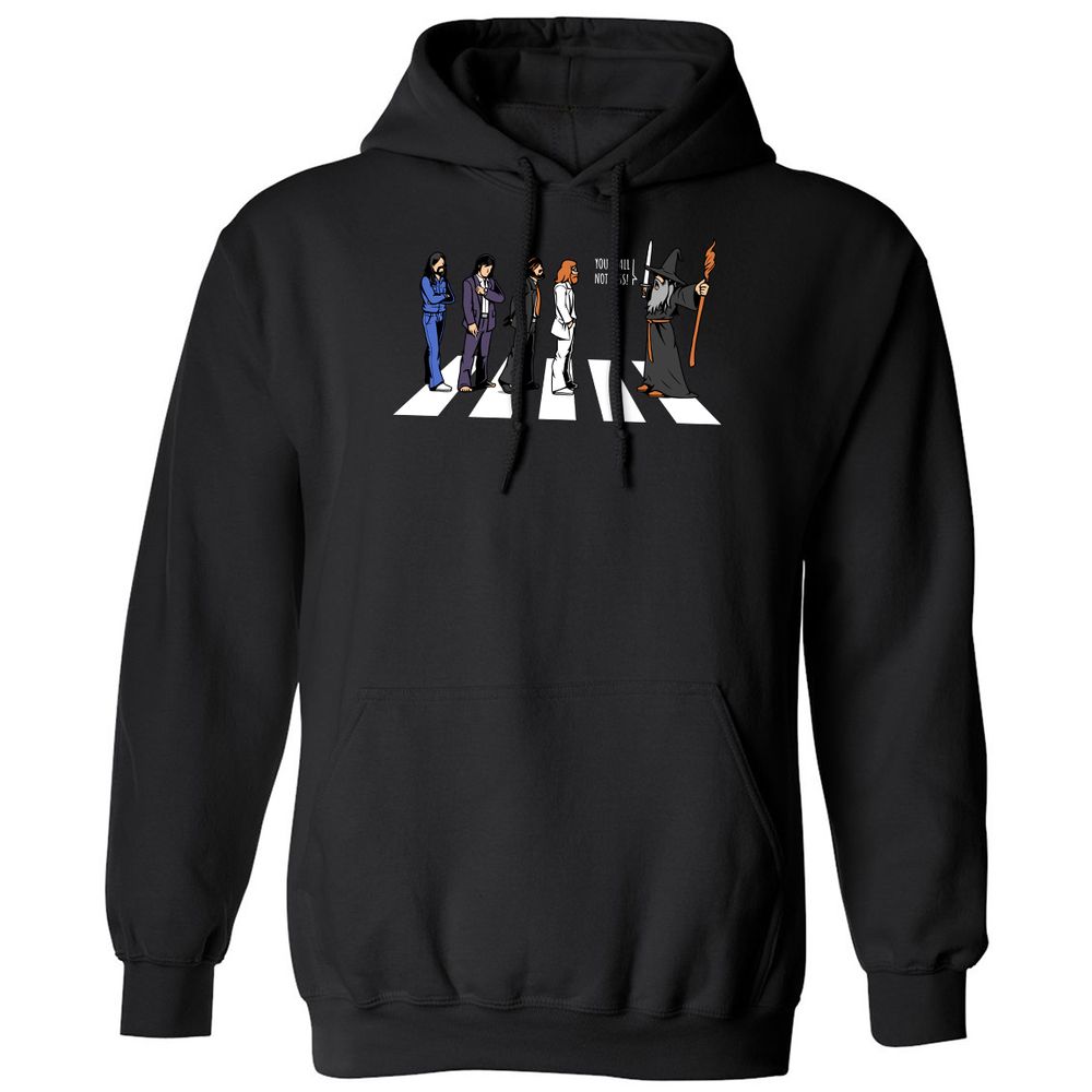 Classic Unisex Hoodie - PSWHUJVU - Black - 1