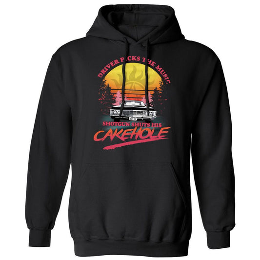 Classic Unisex Hoodie - MQ54D9PX - Black - 1