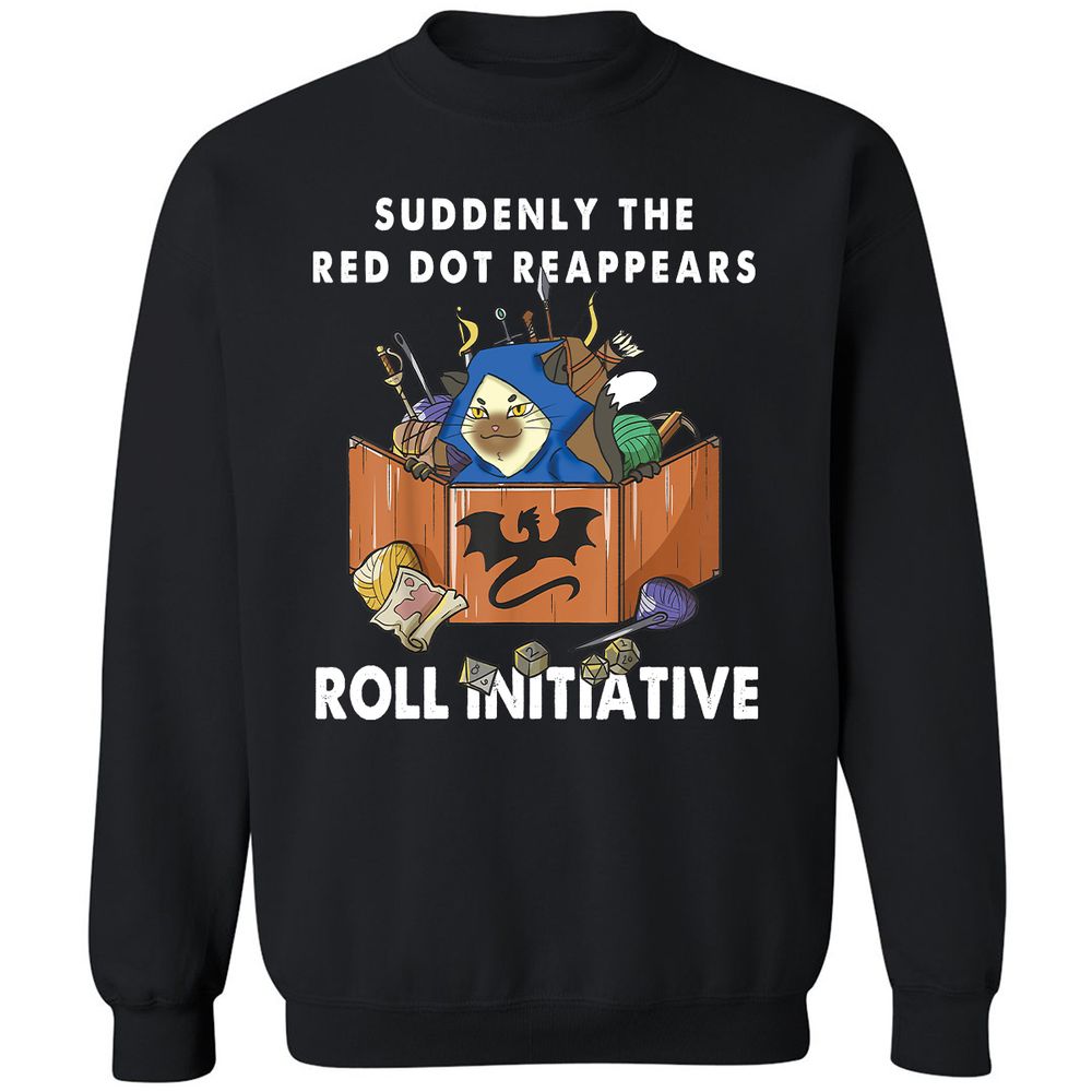 Classic Unisex Sweatshirt - 84LWX9QT - Black - 1