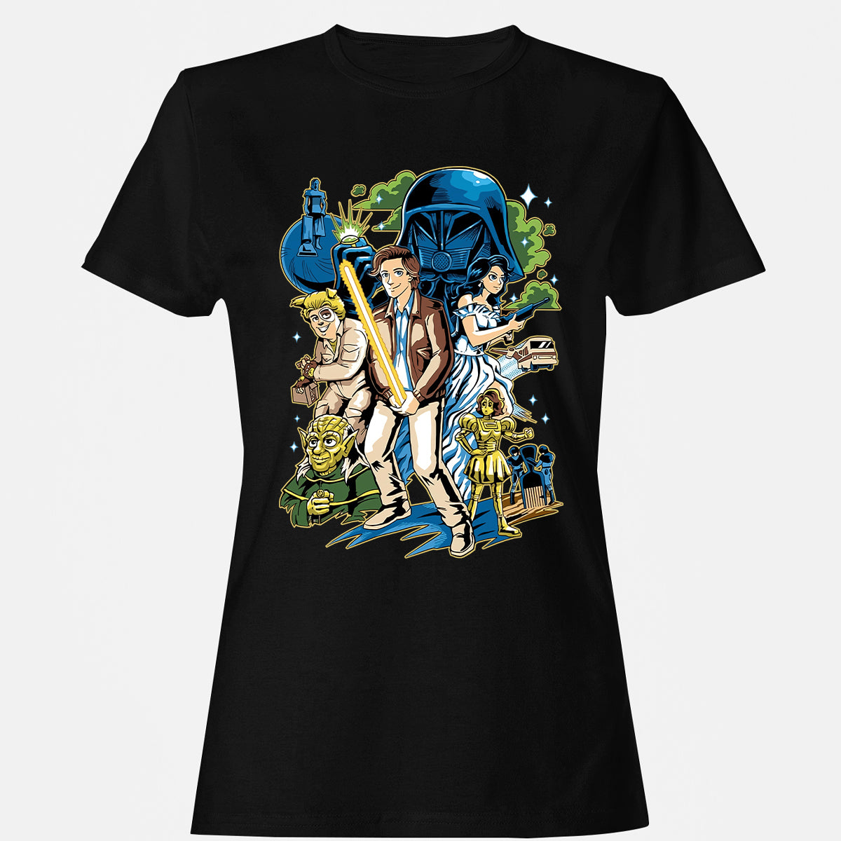 Women's T-Shirt - XL6P5ZGG - Black - 1