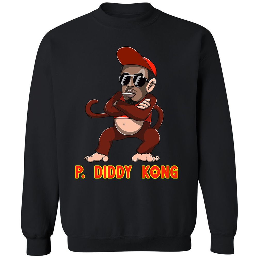 Classic Unisex Sweatshirt - 2ZX728J8 - Black - 1