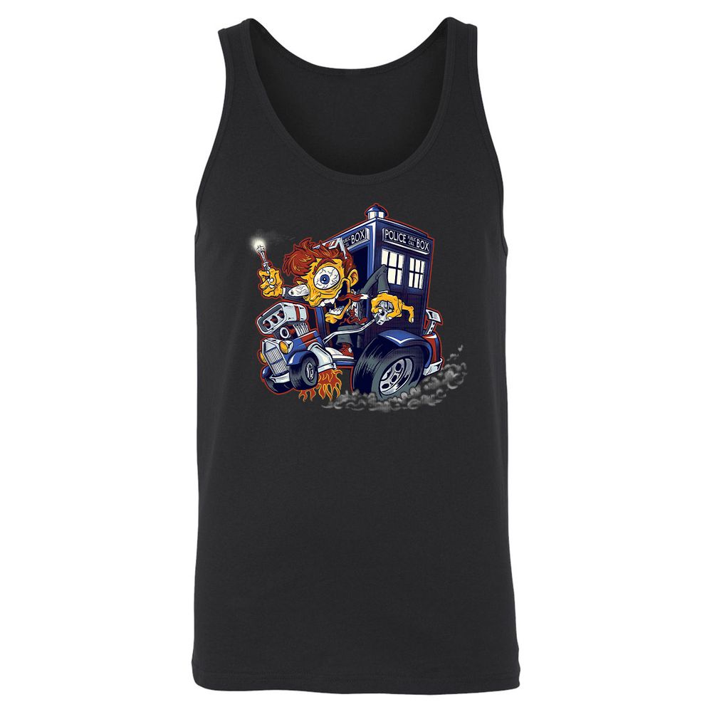 Unisex Jersey Tank - V8NVBWZN - Black - 1