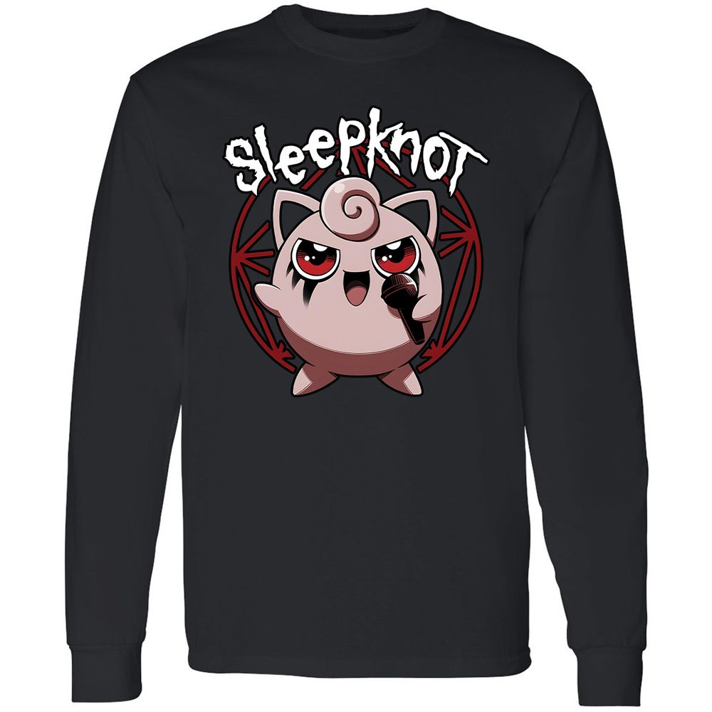 Long Sleeve T-Shirt - Y8H2LHNZ - Black - 1