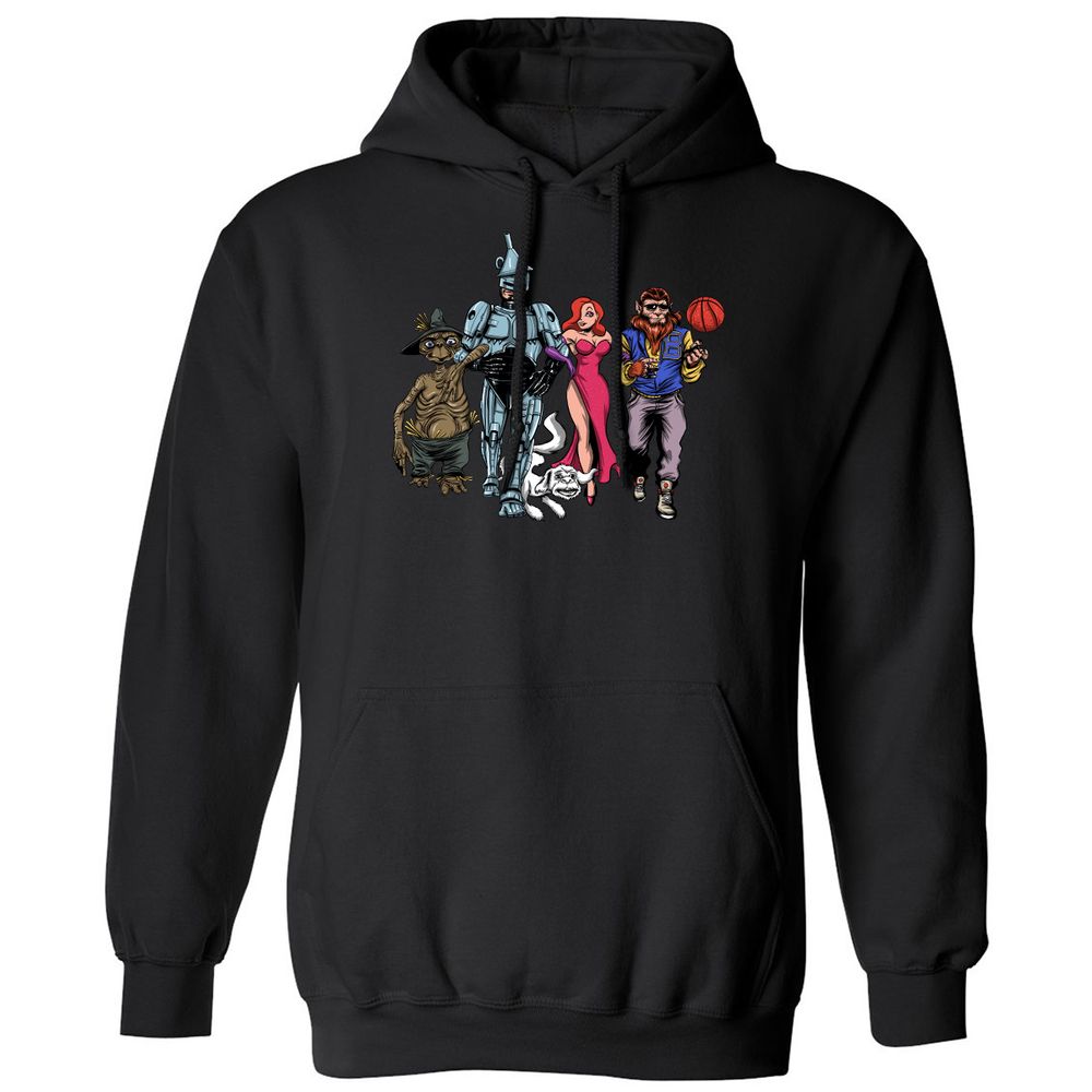 Classic Unisex Hoodie - R7P9ZH24 - Black - 1