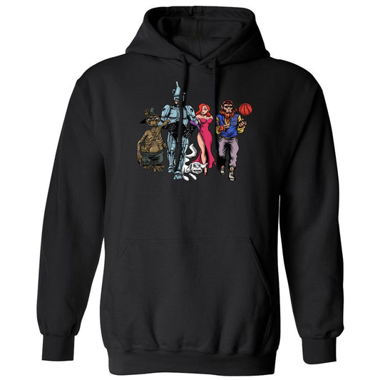 Classic Unisex Hoodie - R7P9ZH24 - Black - 1