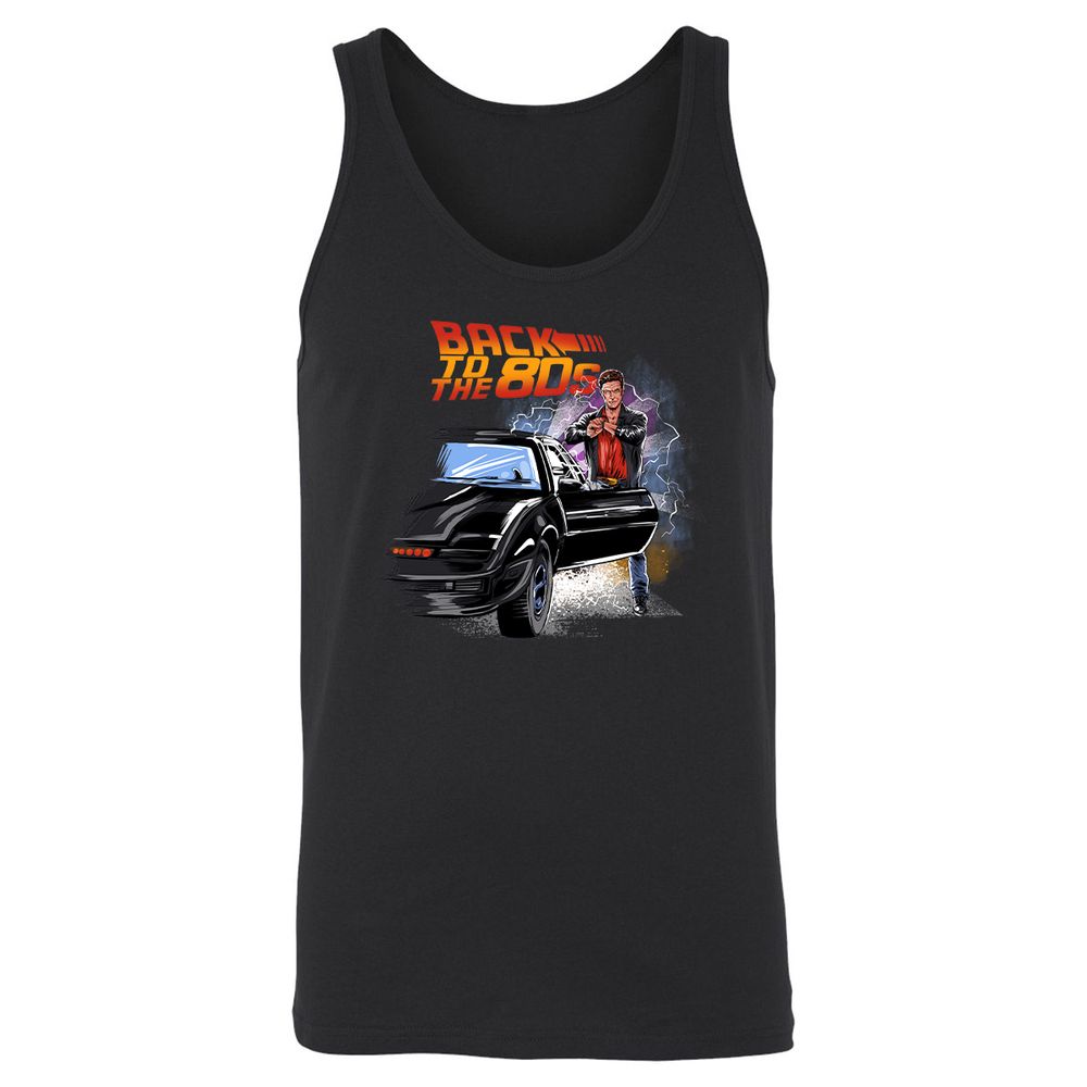 Unisex Jersey Tank - SERWN3GD - Black - 1