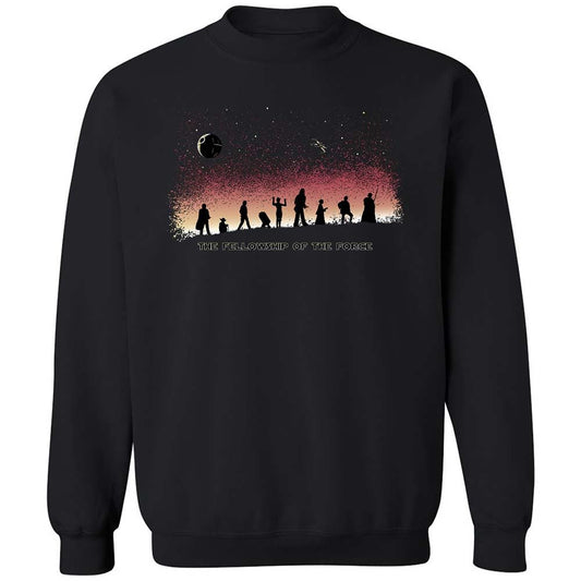 Classic Unisex Sweatshirt - 2C6DRTRQ - Black - 1