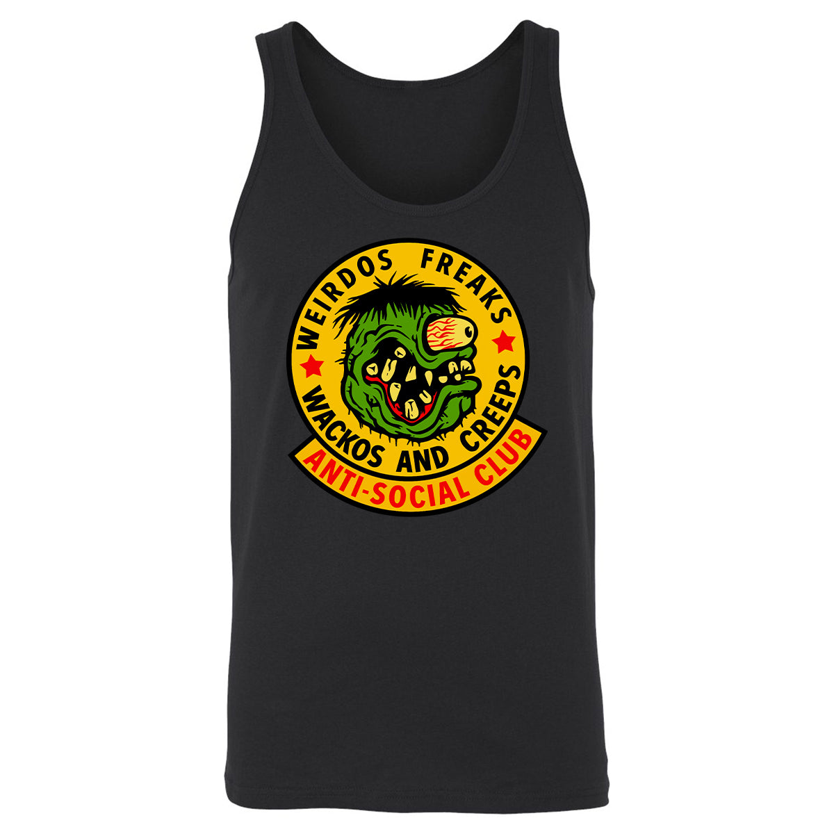 Unisex Jersey Tank - DXYNRYLW - Black - 1