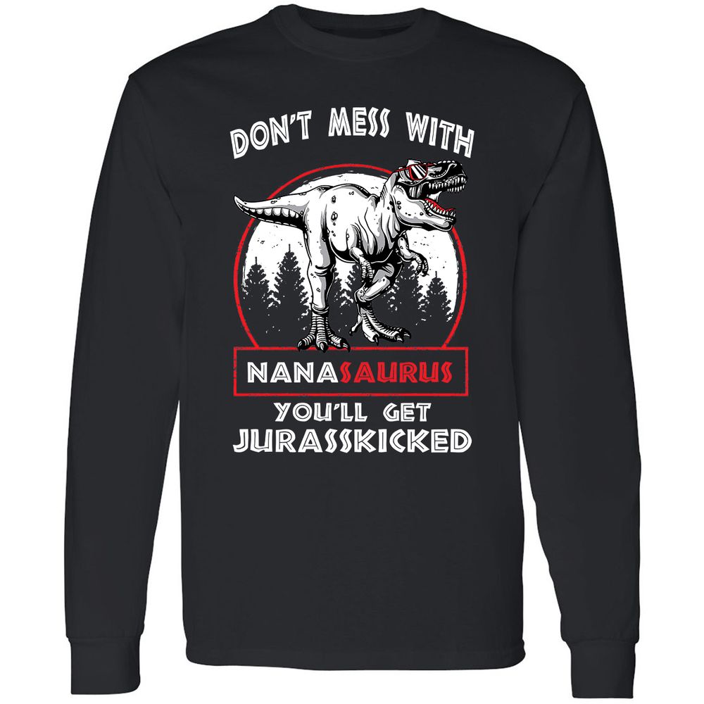 Long Sleeve T-Shirt - KUEA58C7 - Black - 1