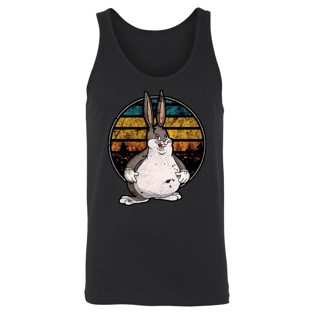 Unisex Jersey Tank - BCKPTRRX - Black - 1
