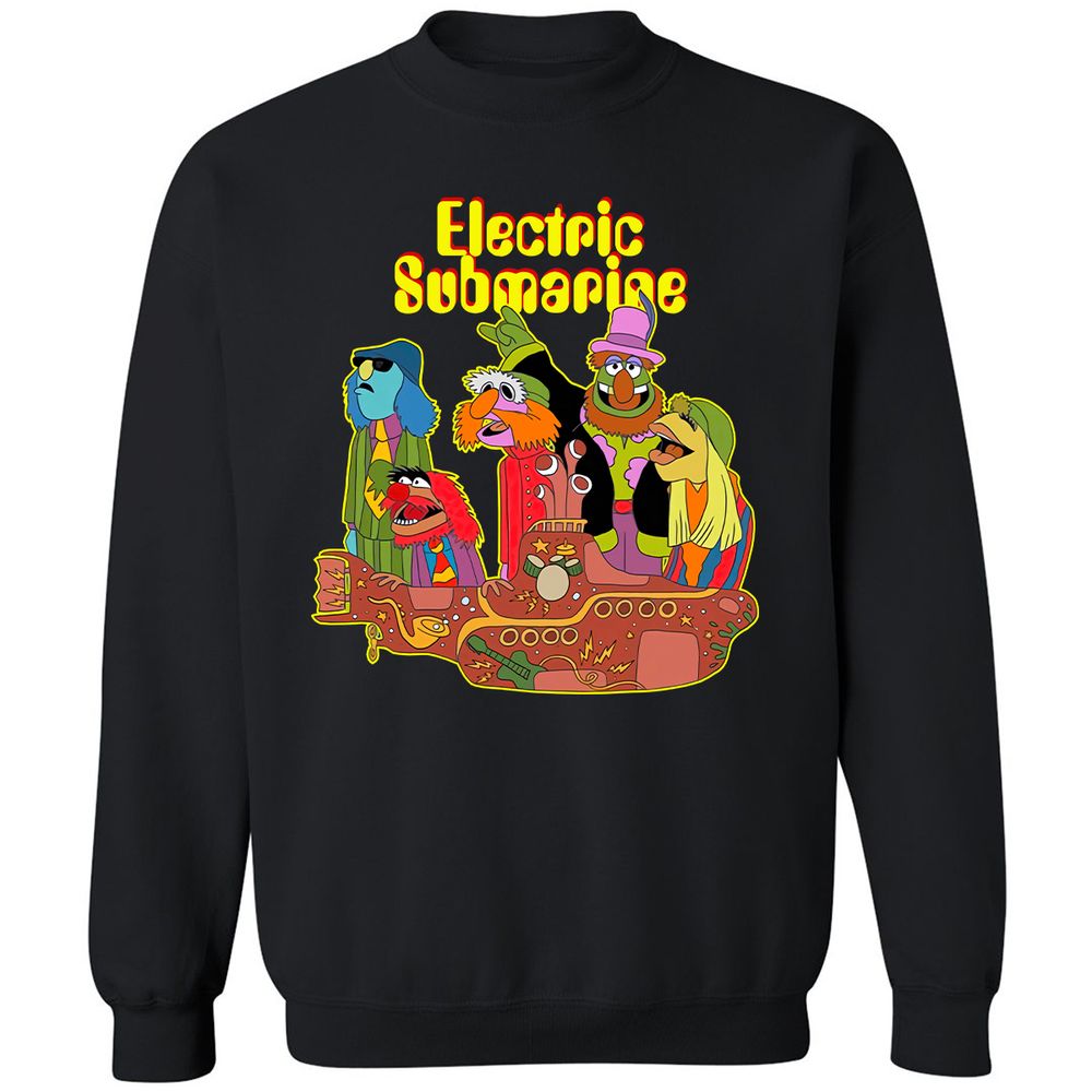 Classic Unisex Sweatshirt - 72K555H2 - Black - 1