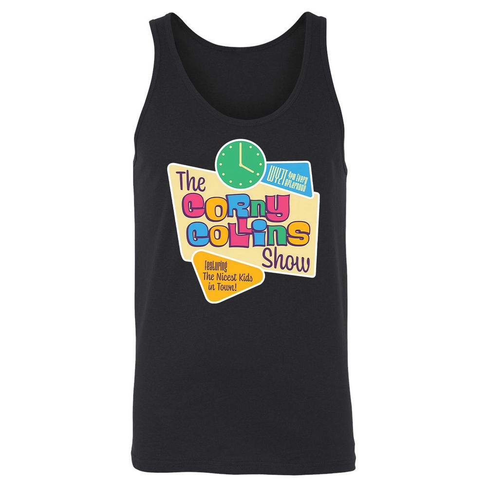Unisex Jersey Tank - HQV9WRSP - Black - 1
