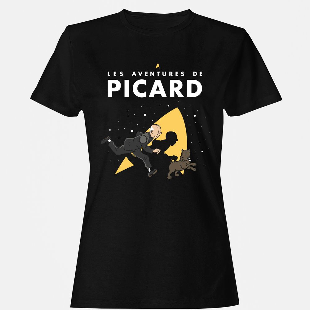 Women's T-Shirt - AX6VTY11 - Black - 1