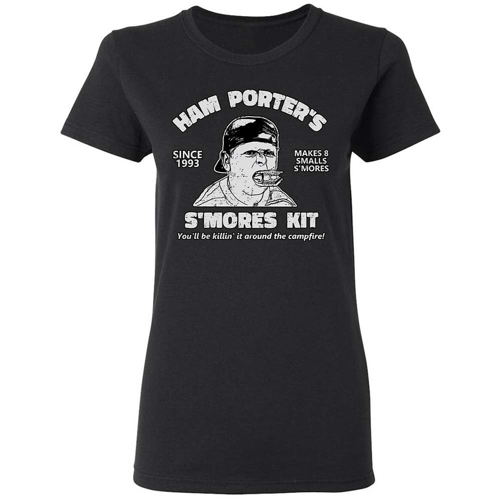 Women's T-Shirt - B1RJGJSY - Black - 1