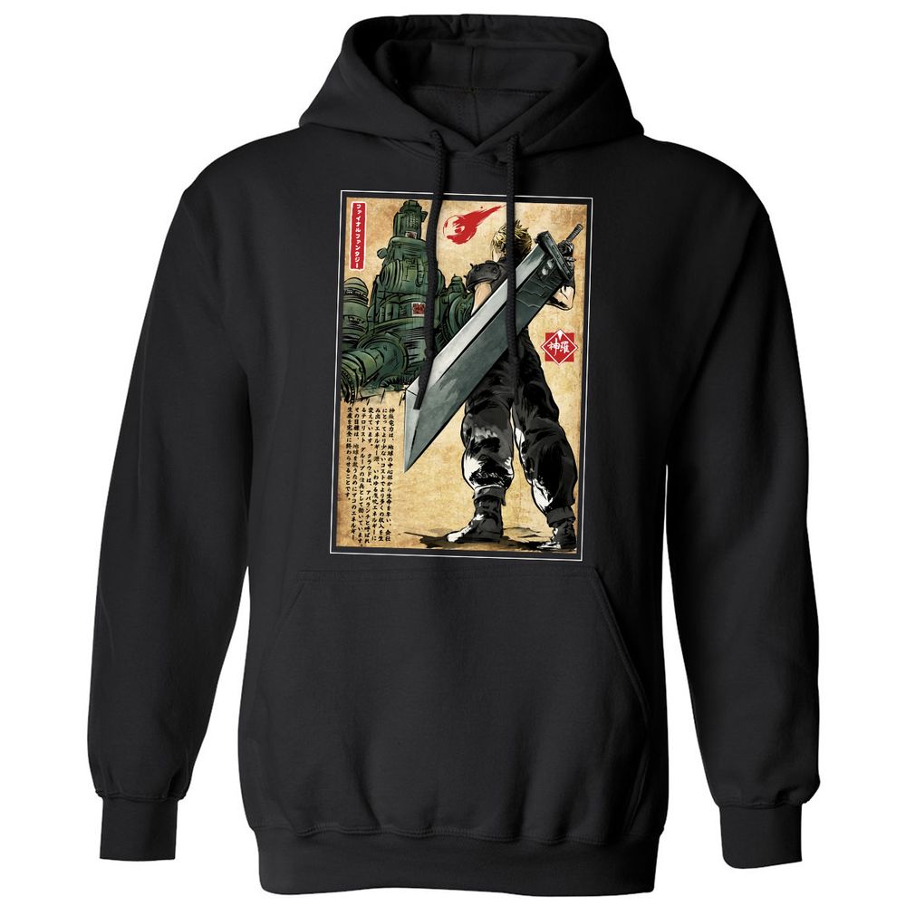Classic Unisex Hoodie - WJY6436H - Black - 1