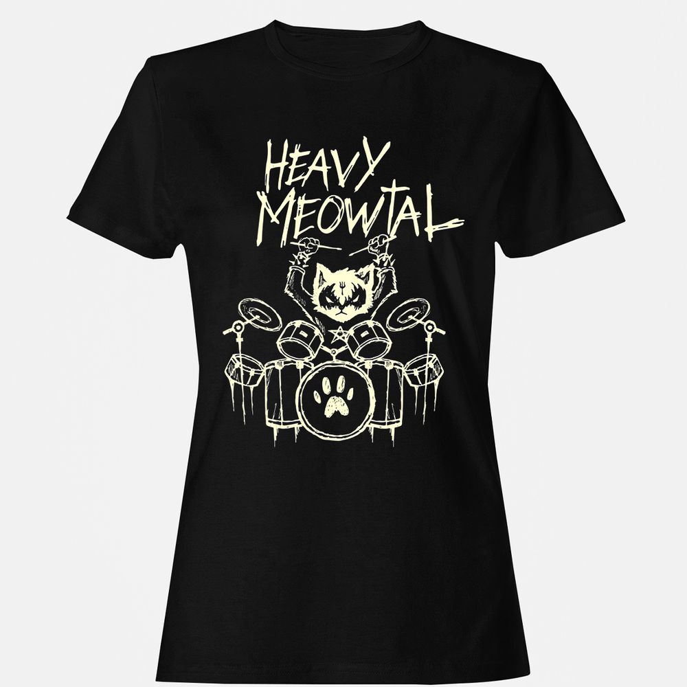 Women's T-Shirt - 6W5BP9DF - Black - 1