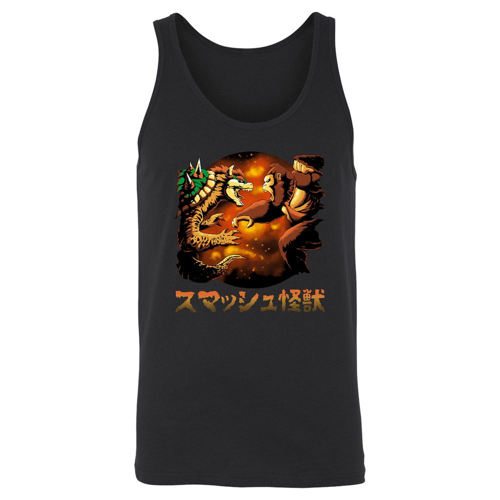 Unisex Jersey Tank - Y4XG58P1 - Black - 1