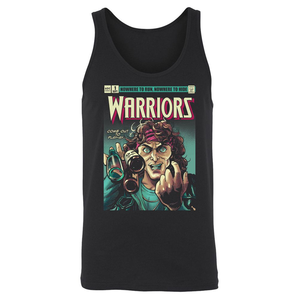 Unisex Jersey Tank - JYSMPK54 - Black - 1