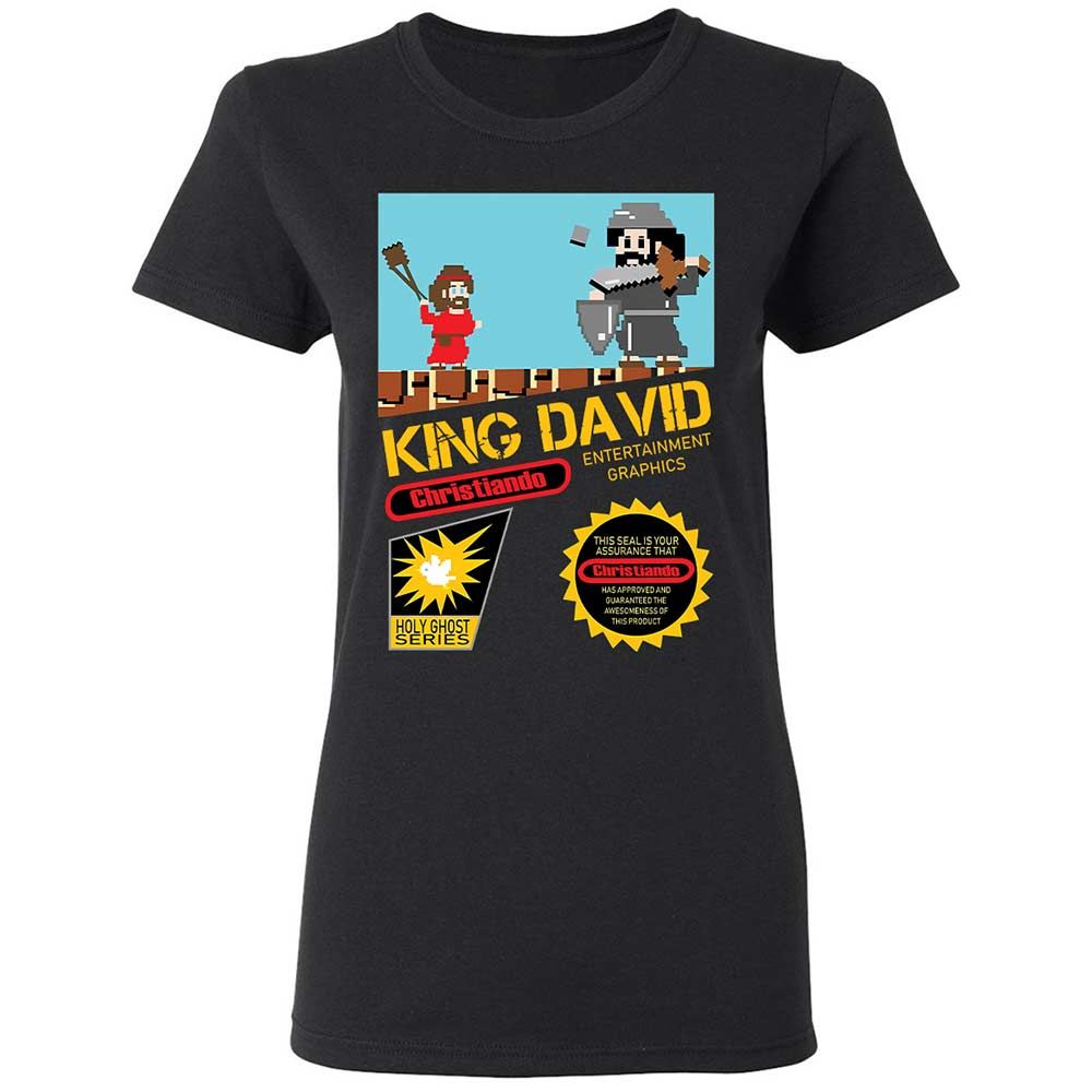 David Vs Goliath Cool Christian - Black - 1