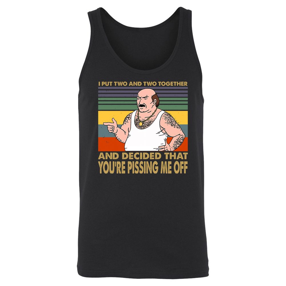 Unisex Jersey Tank - CBTDCQPK - Black - 1