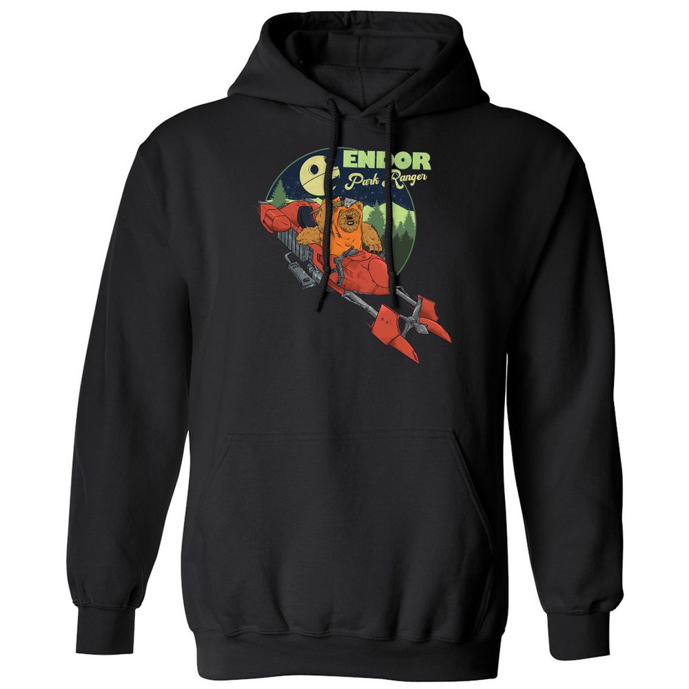 Classic Unisex Hoodie - 6W4J9RF6 - Black - 1