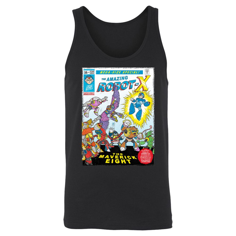 Unisex Jersey Tank - WNS9L9ZM - Black - 1