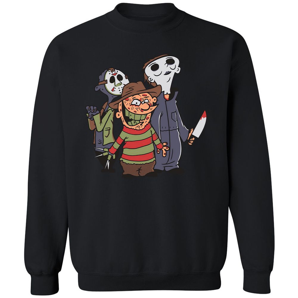 Classic Unisex Sweatshirt - P3XJACBM - Black - 1