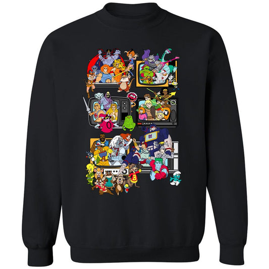 Classic Unisex Sweatshirt - D4VSZNGJ - Black - 1