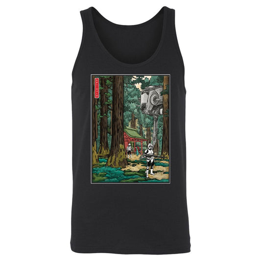 Unisex Jersey Tank - 3LL9RUNS - Black - 1