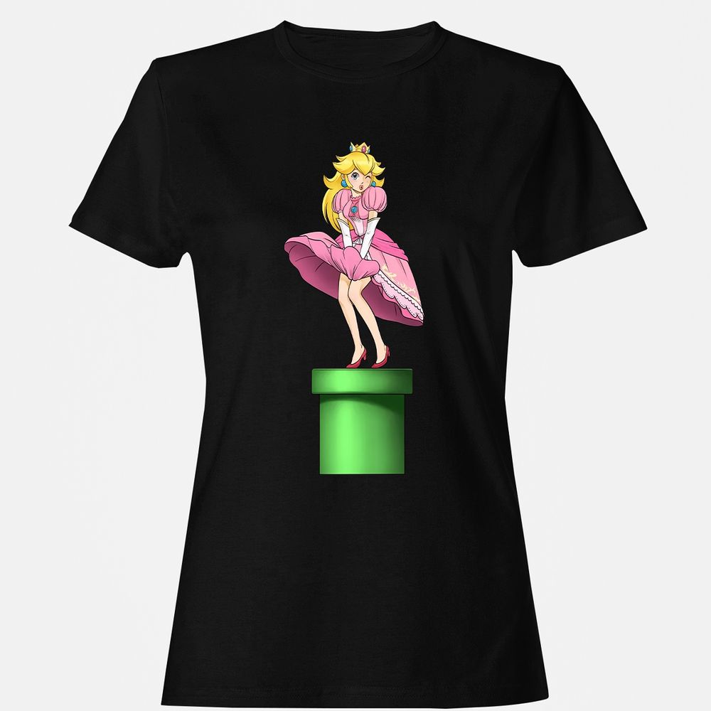 Women's T-Shirt - AQZ49JGR - Black - 1