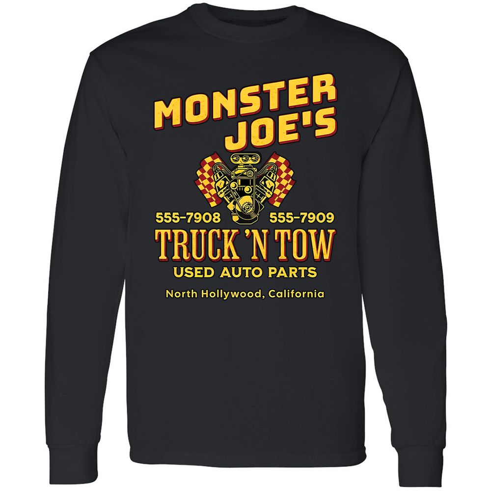 Long Sleeve T-Shirt - HH9ZJVM1 - Black - 1