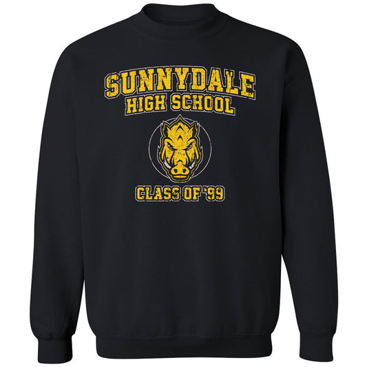 Classic Unisex Sweatshirt - EBKEYGZQ - Black - 1