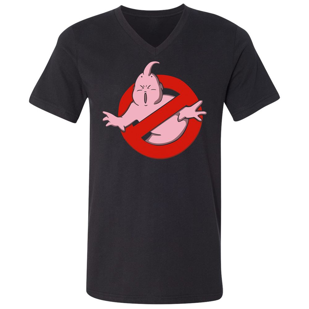 Unisex V-Neck T-Shirt - KEL3W912 - Black - 1