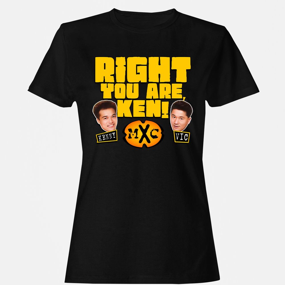 RIGHT YOU ARE, KEN! - Black - 1