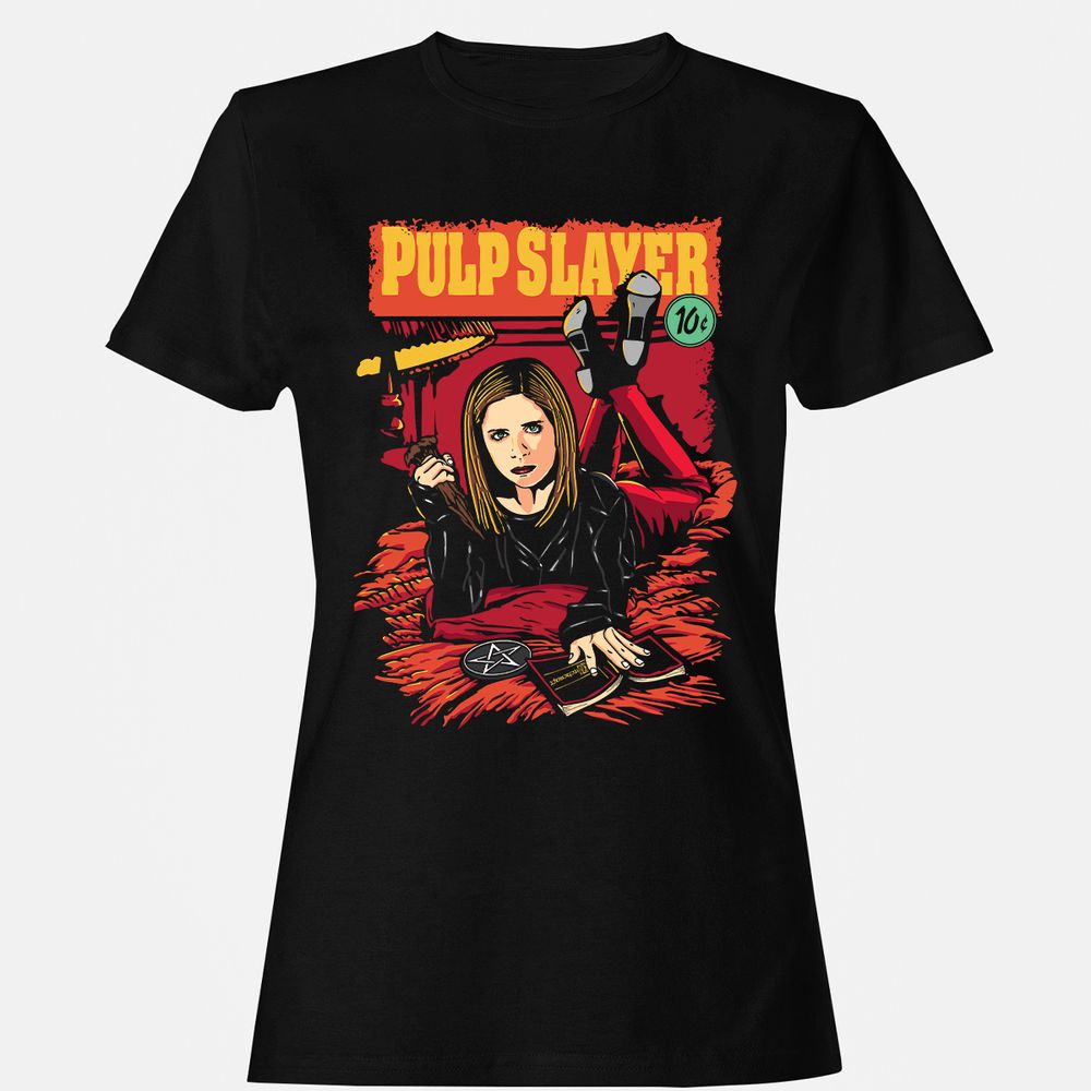 Women's T-Shirt - 67G4VQM8 - Black - 1
