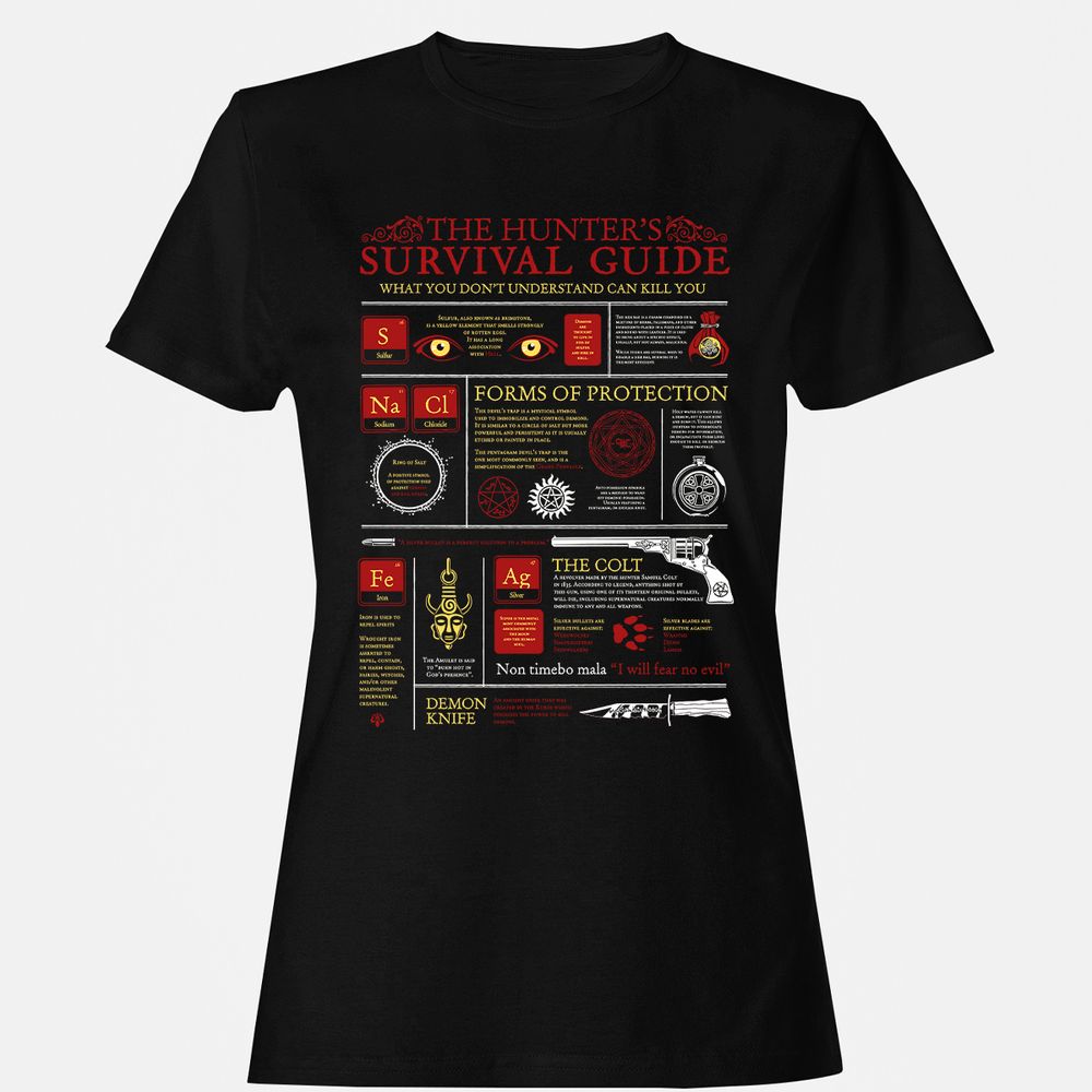 Women's T-Shirt - S821BWB8 - Black - 1