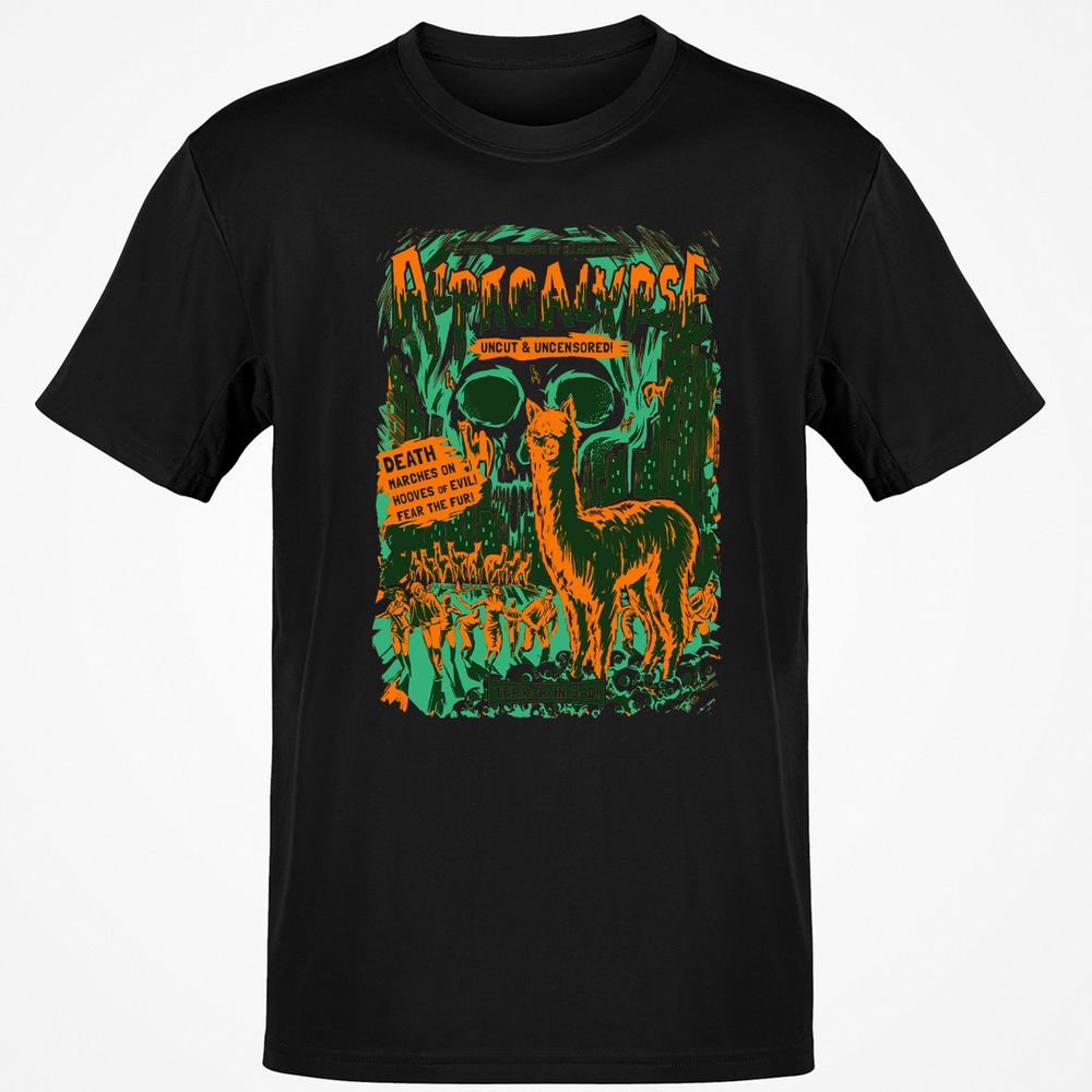 Classic Unisex T-Shirt - HRB98YHU - Black - 1
