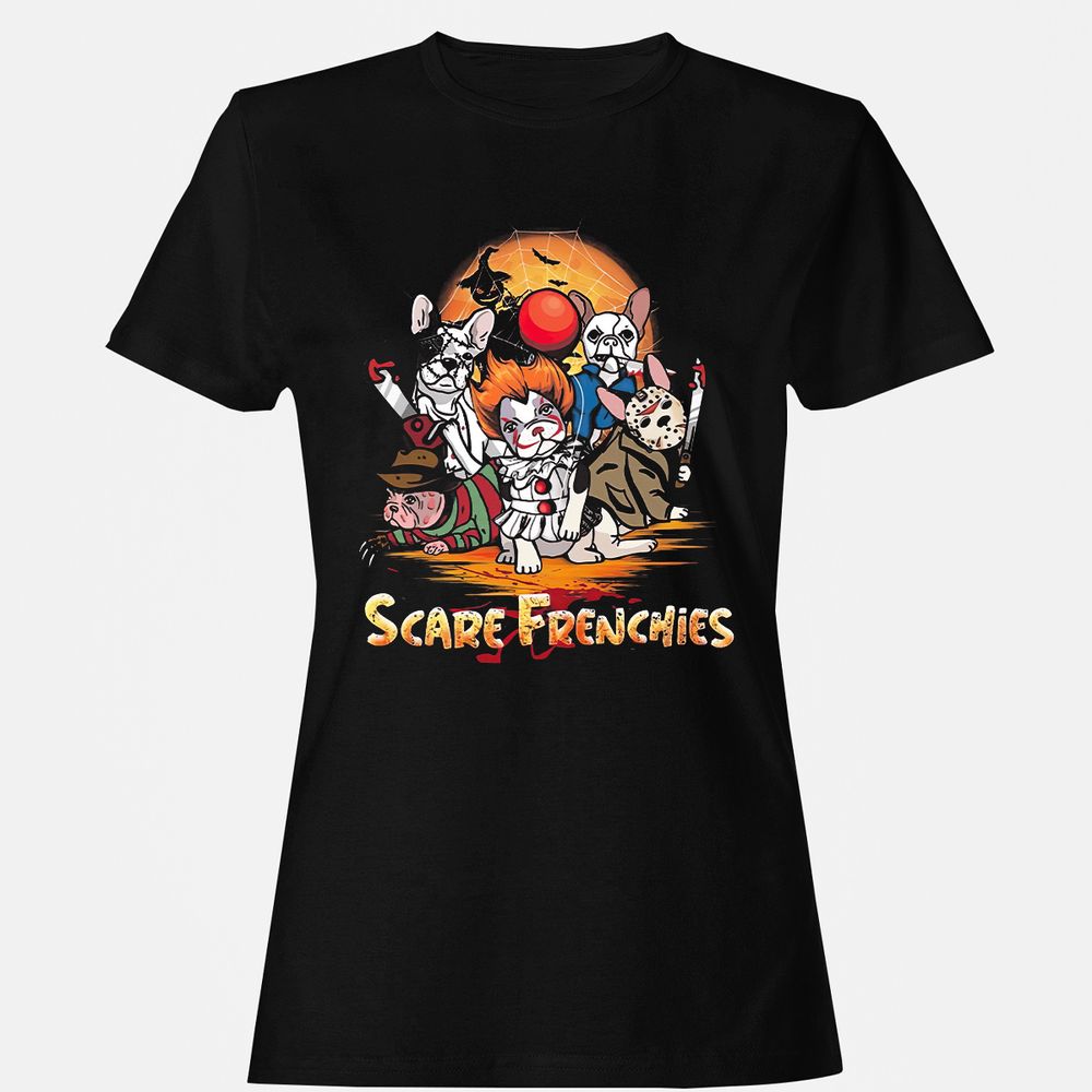 Women's T-Shirt - X5FVSTKP - Black - 1