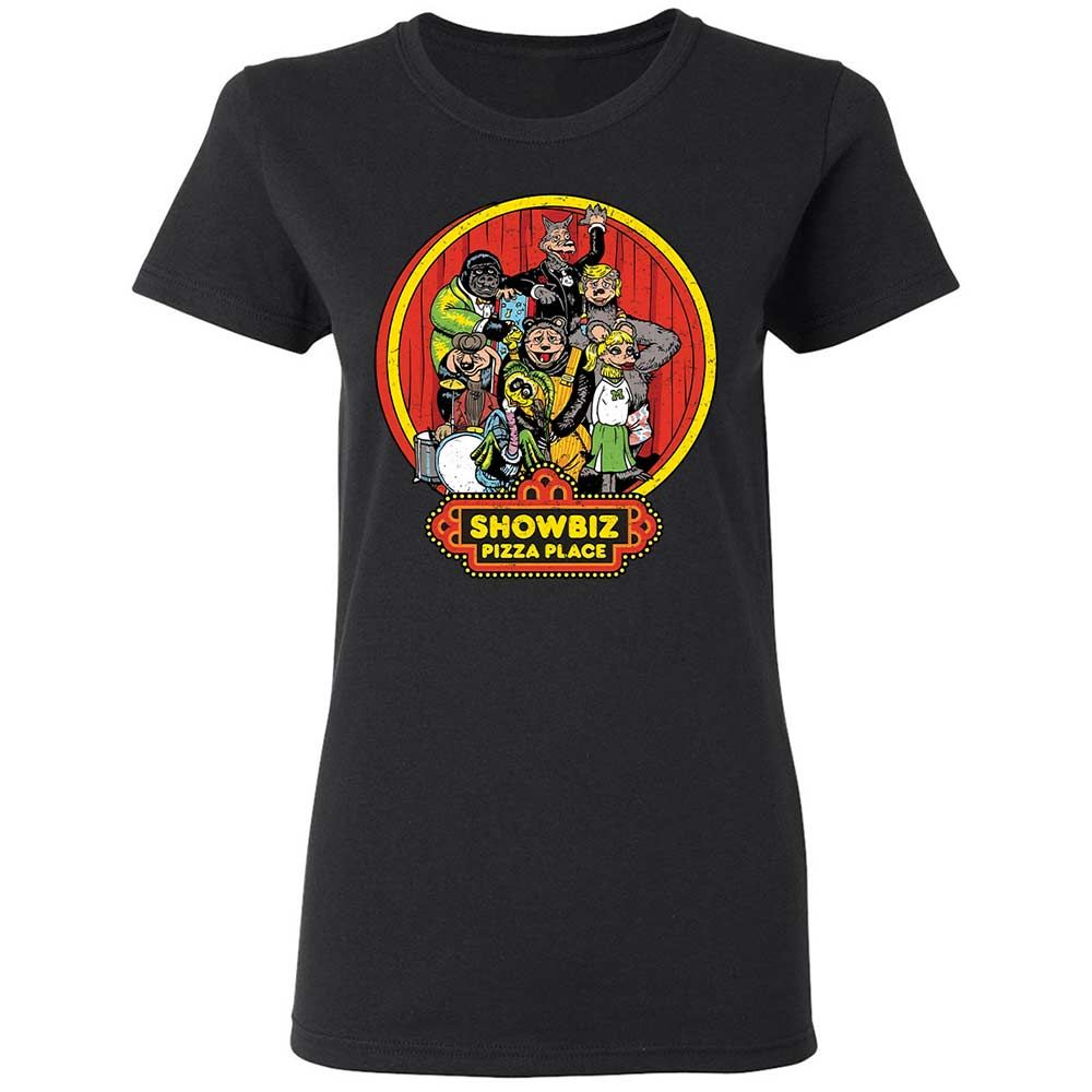 Women's T-Shirt - LFHD9GX3 - Black - 1