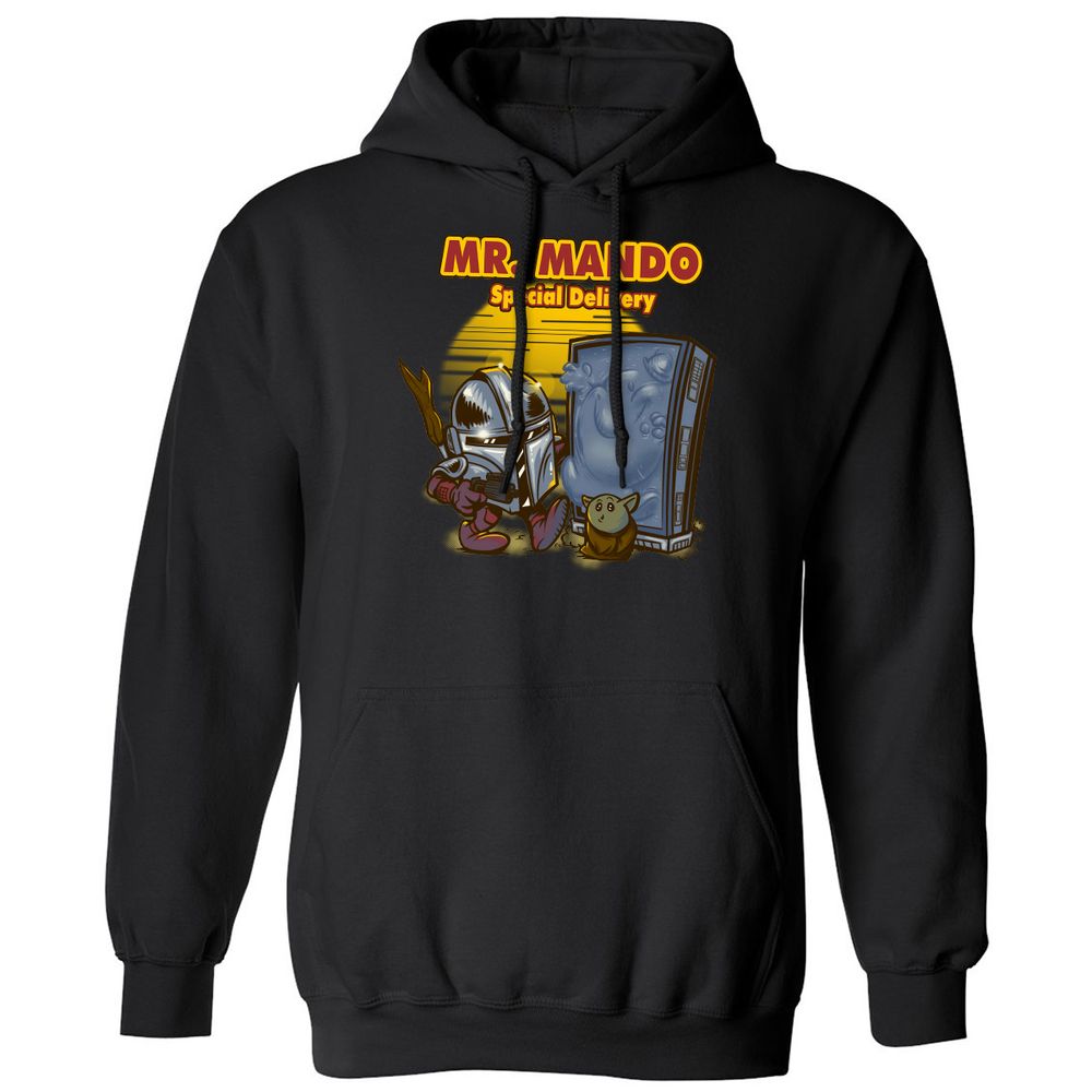 Classic Unisex Hoodie - YSURBPWN - Black - 1