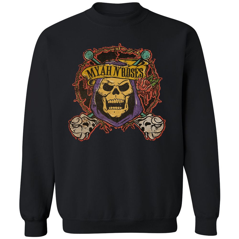 Classic Unisex Sweatshirt - BU78JJSU - Black - 1