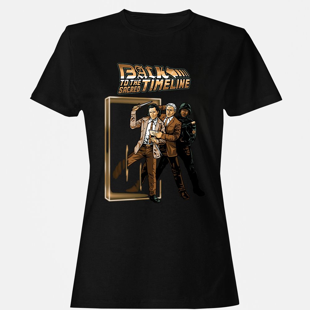 Women's T-Shirt - 5ZYWWG2Y - Black - 1