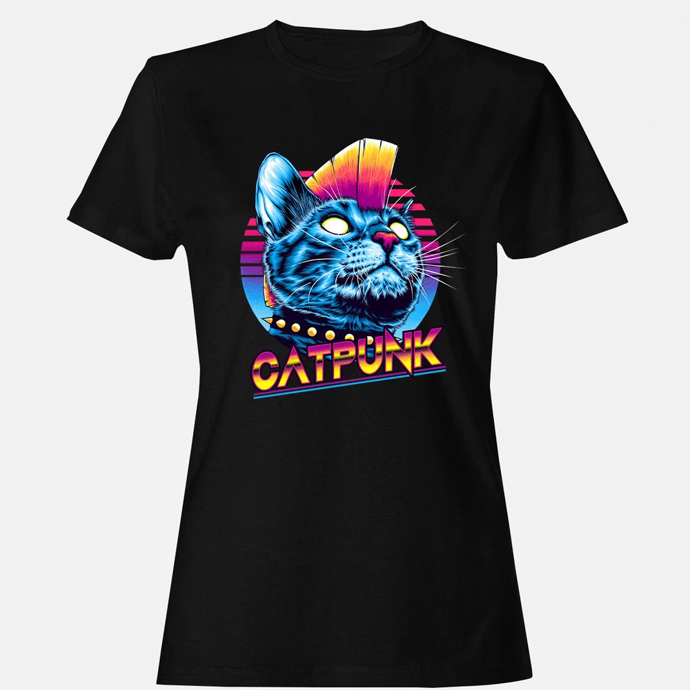 Women's T-Shirt - UPAHAV2D - Black - 1