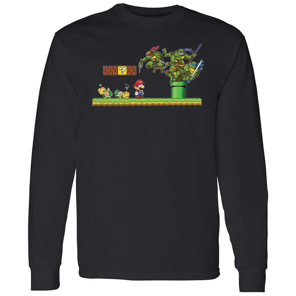 Long Sleeve T-Shirt - X5VAE6G2 - Black - 1