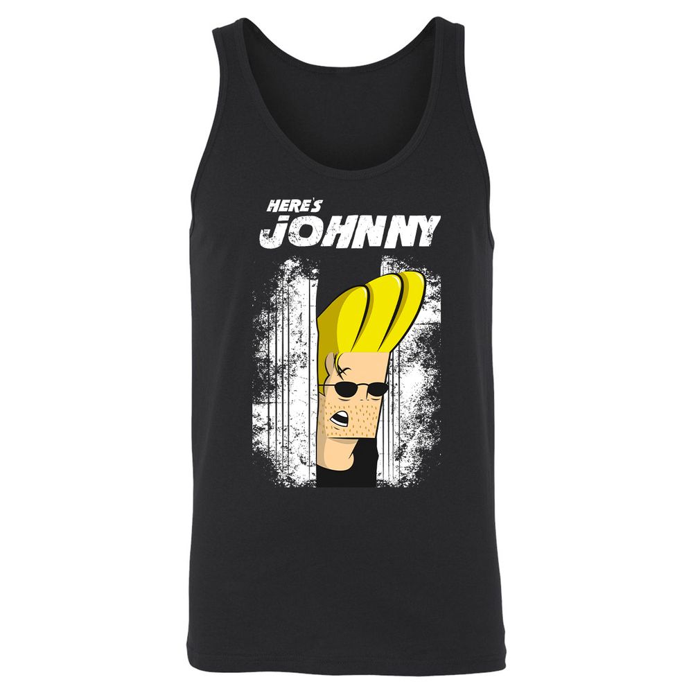 Unisex Jersey Tank - ZNU1V5HN - Black - 1