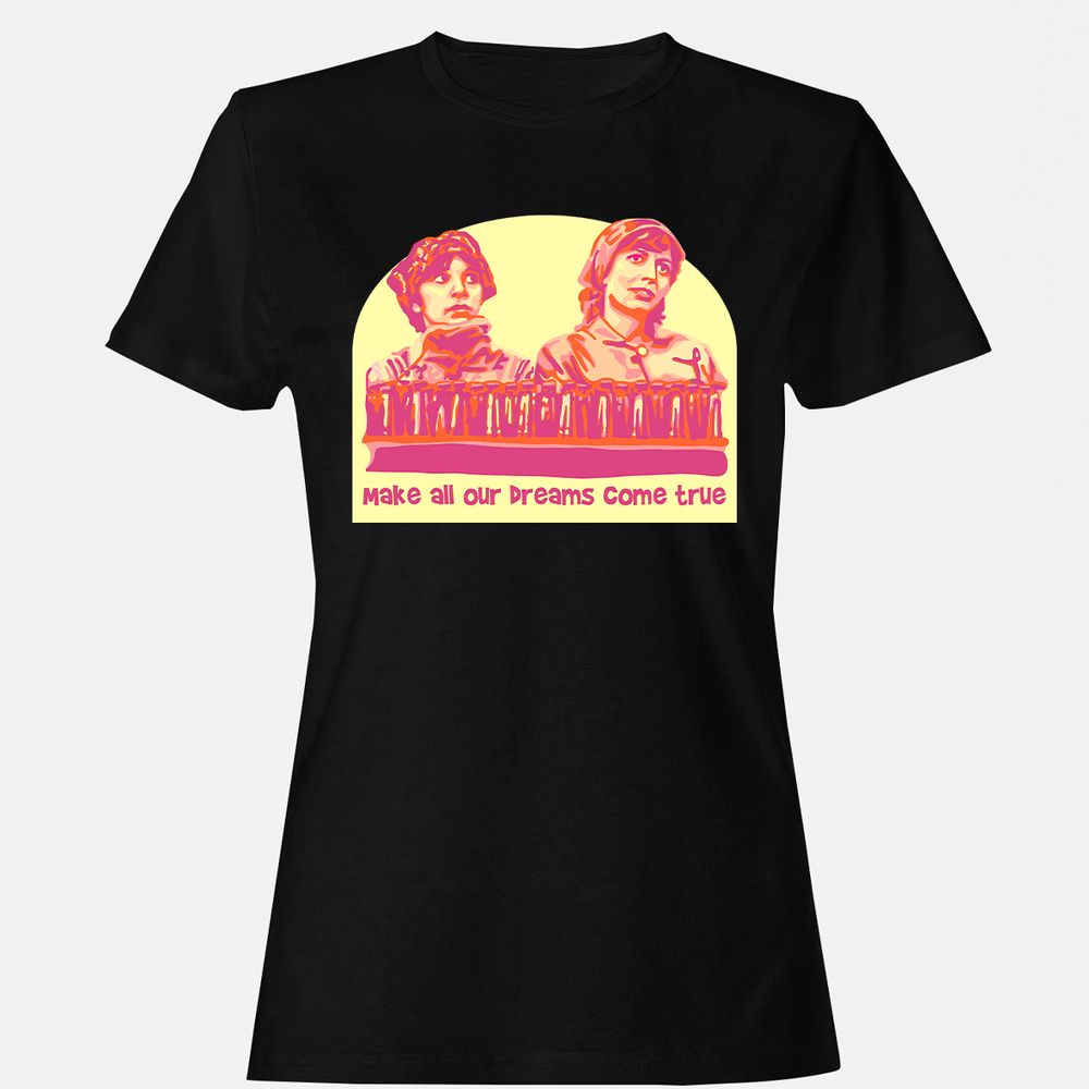 Women's T-Shirt - 3QPKRMBQ - Black - 1