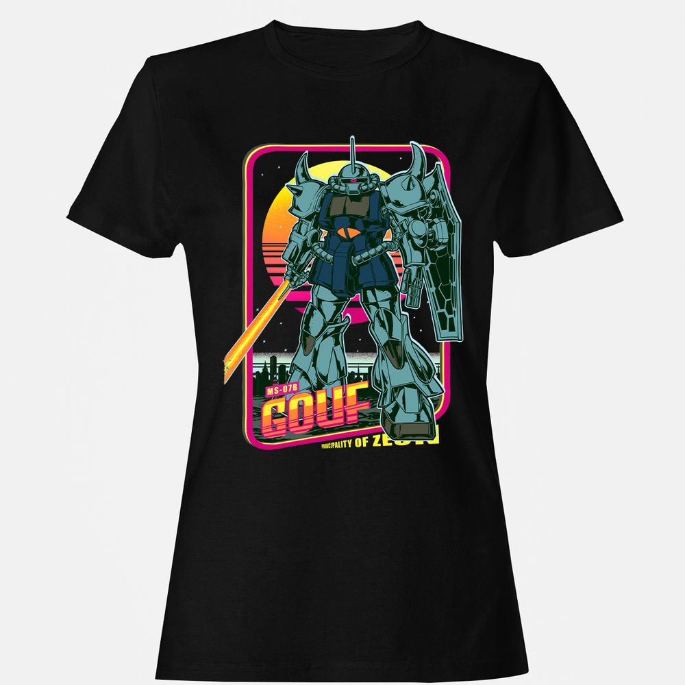 Women's T-Shirt - 9DE5NUQ8 - Black - 1