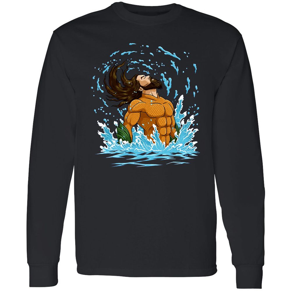 Long Sleeve T-Shirt - 5SEGJJNT - Black - 1